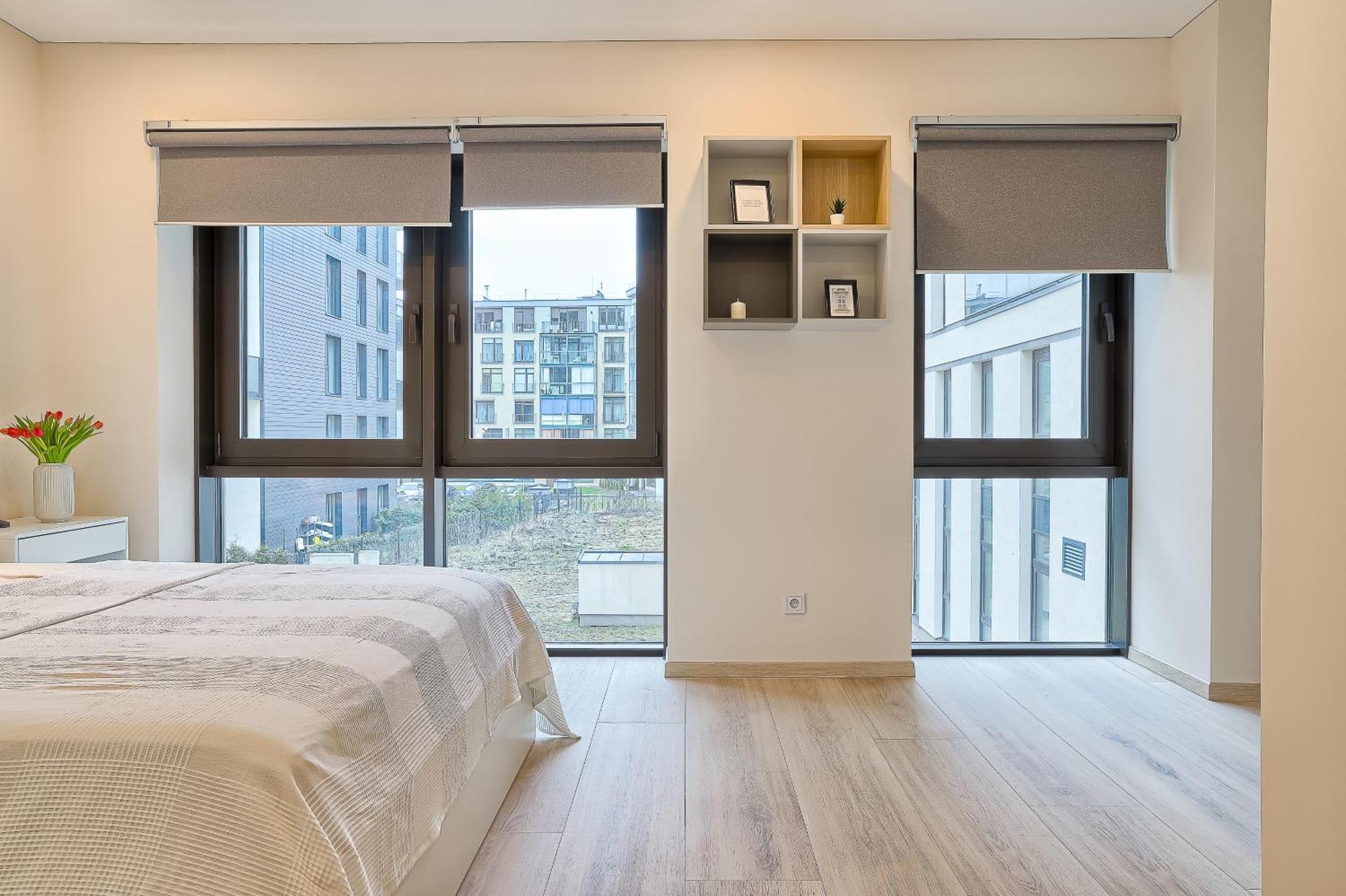 Business-Class Apartments 2 X Free Parking X Self Check In 24X7 VNO Eksteriør billede